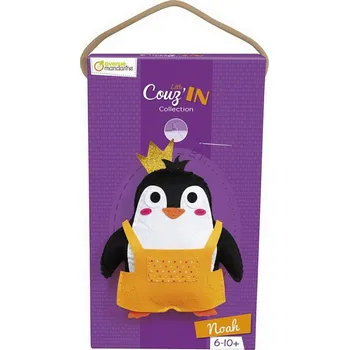 kreativní sada Avenue Mandarine Dětské šití Tučňák Auk