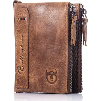 Peněženka Bullcaptain kožená peněženka Albuin Camel