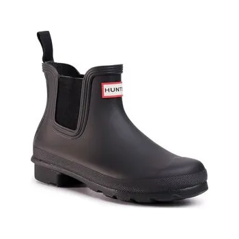 Pánské holínky Holínky Hunter Original Chelsea WFS2078RMA Černá 40_41