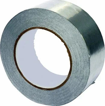 Lepicí páska ME311 ALU + akryl páska samolepicí (100 mm x 0,07 mm / 50 m / stříbrná / 50m)