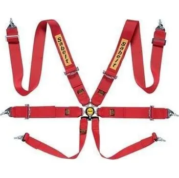 Závodní bezpečnostní pásy Sabelt Basic 6-bodové (2-kusy) FIA