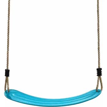 Dětská houpačka 2Kids Toys Plastová houpačka ohebná tyrkysová