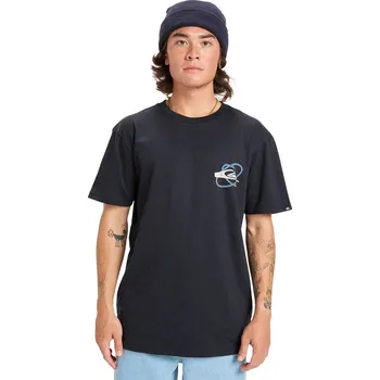 Pánské tričko tričko Quiksilver Ev Waves Festival - KVJ0/Black L