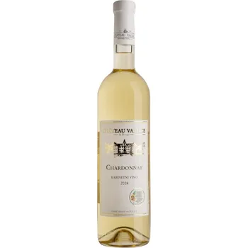 Víno CHÂTEAU VALTICE Chardonnay kabinetní víno 2024 0,75l polosuché víno bílé víno