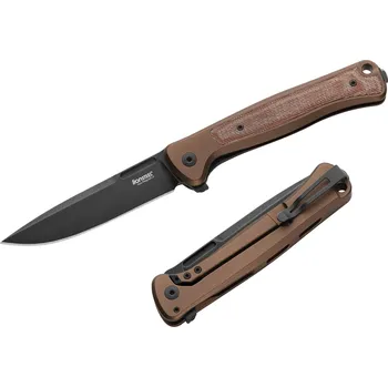 kapesní nůž Kapesní nůž Lionsteel Skinny SK01A EB Aluminium čepel CPM MagnaCut černá,hliníková rukojeť+canvas