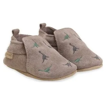 Capáčky En Fant Semišové capáčky s výšivkou - Fungi, vel. 19