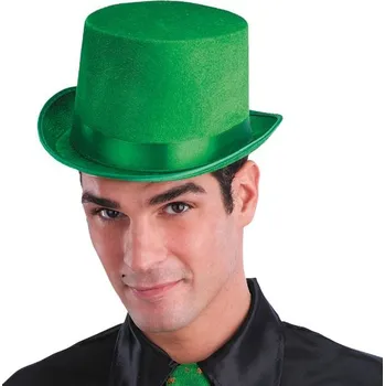Karnevalový doplněk R-Kontakt.cz Cylindr zelený