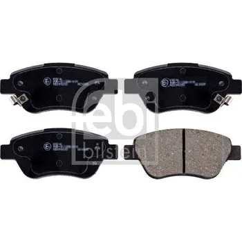 Brzdový systém Sada brzdových destiček, kotoučová brzda FEBI BILSTEIN 16627