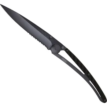 kapesní nůž Kapesní nůž Deejo 1GC500 Serration Black 37g carbon