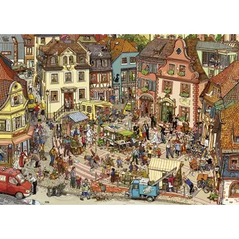 Puzzle Heye puzzle Tržiště 1000 dílků