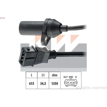 Kliková hřídel Generátor impulsů, klikový hřídel KW 453 053