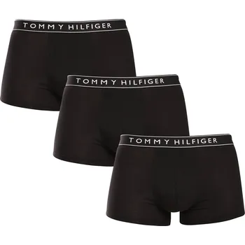 Boxerky 3PACK pánské boxerky Tommy Hilfiger černé (UM0UM03520 0WE) L UM0UM03520 0WE Možnost vrácení zboží ZDARMA do 120 dnů!