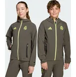ADIDAS Bunda Real Madrid Tiro 25 Competition Vis Tech Travel 13 LET ŠEDÁ|ŽLUTÁ