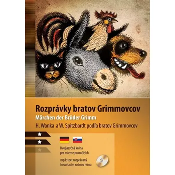 Cizojazyčná kniha Rozprávky bratov Grimmovcov B1/B2 (NJ-SJ) (Spitzbardt Wolfgang, 2025)