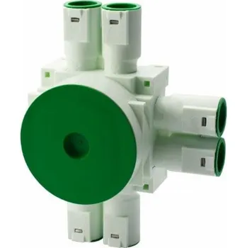 Elektroinstalační krabice EGANT INSTALAČNÍ KRABICE NA 12MM DESKU SE 6 KONEKTORY, 71x60mm