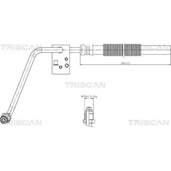 Čep řízení Hydraulická hadice, řízení TRISCAN 8516 29066