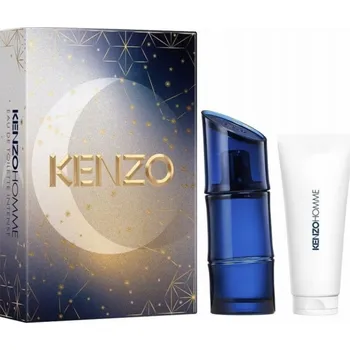 Pánský parfém Kenzo Set Kenzo: Homme Intense, toaletní voda, pro muže, 60 ml + Homme, sprchový gel, pro všechny typy pleti, 75 ml pro muže