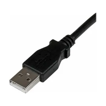 Datový kabel StarTech.com 2m USB 2.0 A to Right Angle B Cable Cord - 2 m USB Printer Cable - Right Angle USB B Cable - 1x USB A (M), 1x USB B (M) (USBAB2MR) - Kabel USB - USB typ B (M) do USB (M) - USB 2.0 - 2 m -
