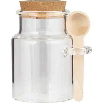 Dóza na potraviny Ib Laursen Skleněná dóza s víkem a lžičkou 140 ml