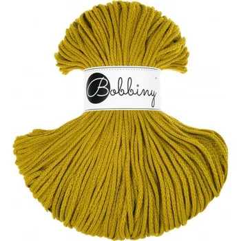 Příze Bobbiny šňůry junior 3 mm Kari (Spicy yellow)