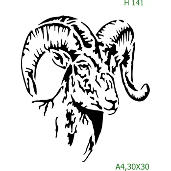 Šablona H 141 - A4 , Lepící fólie