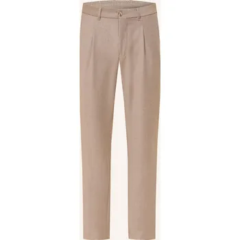 Pánské kalhoty Dressler Pánské Oblekové Kalhoty Regular Fit, 072 beige, 56