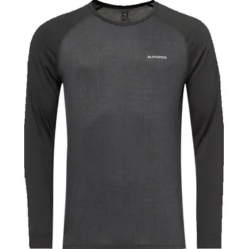 Pánské termoprádlo Pánské funkční tričko Klimatex LASCAR M Černá, Bílá