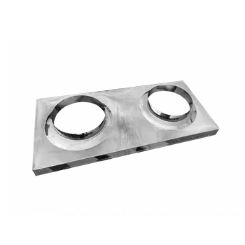 Komín SUPERKOMÍNY Nerezová krycí deska 990 x 460 x 60 mm