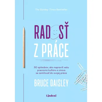 Cizojazyčná kniha Radosť z práce (Daisley Bruce, 2023)