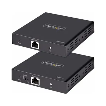 Video kabel StarTech.com 4K HDMI Extender Over CAT5/CAT6 Cable, 4K 60Hz HDR Video Extender, Up to 230ft (70m), HDMI Over Ethernet Cable, S/PDIF Audio Out, HDMI Transmitter and Receiver Kit - Local Video Out, Powe