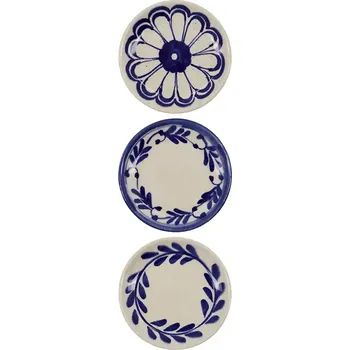 Talíř Salátový talíř House Doctor HDDiva 13 cm 3-pack tmavomodrá barva 267600050 59X