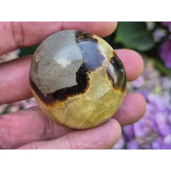 Sběratelství Leštěný kámen septárie 81g z Madagaskaru