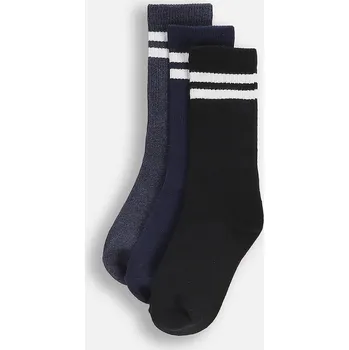 Pánské oblečení Dětské ponožky Coccodrillo 3-pack ZC5383606SOB námořnická modř 59X, vel. 36/39