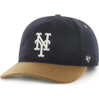 Kšiltovka Kšiltovka s příměsí vlny 47 brand MLB New York Mets B.CHSHT16WIP.NY námořnická modř 59X, vel. ONE SIZE