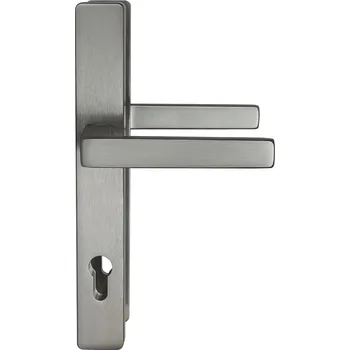 Dveřní kování RICHTER Bezpečnostní kování R.114.PZ.F9.TB3 (hliník) Rozteč: 92 mm