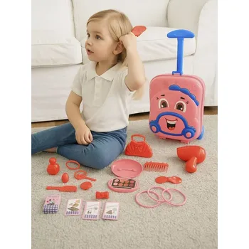 Sinsay - Taška na kolečkách s pečujícími doplňky - růžová - 577HH-30X - 577HH-30X-ONE