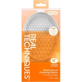 Kosmetický štětec REAL TECHNIQUES Zázračná čistící paletka na štětce