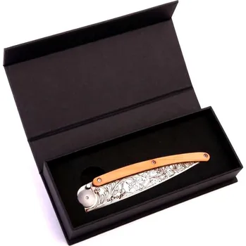 kapesní nůž Kapesní nůž Deejo DEE027 Tattoo 37g juniper wood Art Nouveau v dárkové krabičce