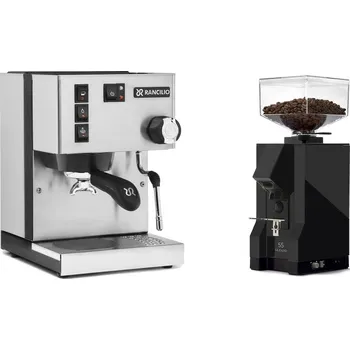 Kávovar Rancilio Silvia E + Eureka Mignon Silenzio 55, BL black