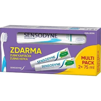 zubní pasta Sensodyne fluoride 2 x 75 ml