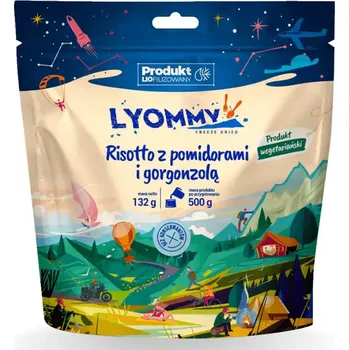 Outdoor vaření Lyommy Rizoto s rajčaty a gorgonzolou Velká