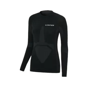 Dámské tričko Lorpen MUNIA L/S T-SHIRT Women 9937 BLACK černá M