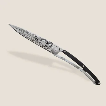 kapesní nůž Kapesní nůž Deejo 1CB103 Tattoo 37g ebony wood Spray