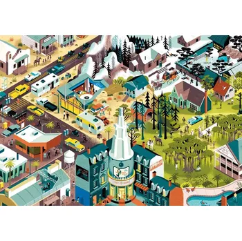 Puzzle Heye Filmy Quentina Tarantina 1000 dílků