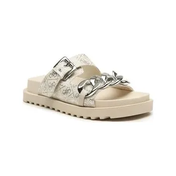 Dámské pantofle Nazouváky Guess Fatema FL6FAT FAL03 Béžová 35