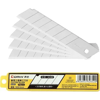 Pracovní nůž Čepelky lámací náhradní 18mm, 10ks, B2852