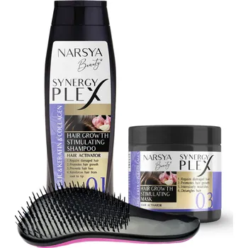 Kosmetická sada Arsy Cosmetics SET "Podpora růstu vlasů" česnek, keratin, kolagen