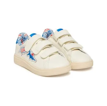 Chlapecké tenisky Sneakersy adidas Advantage 2.0 Dino Shoes Kids JP6162 Écru 34