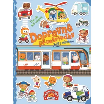 Cizojazyčná kniha Zošit s nálepkami: Dopravné prostriedky (, 2025)