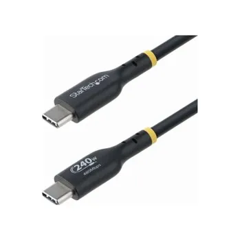 Datový kabel StarTech.com 3m USB C Charging Cable, USB-IF Certified USB-C Cable, 240W - USB kabel - USB-C (M) do USB-C (M) - USB 2.0 - 48 V - 5 A - 3 m - neobsahuje halogen, pasivní, technologie Extended Power Ran